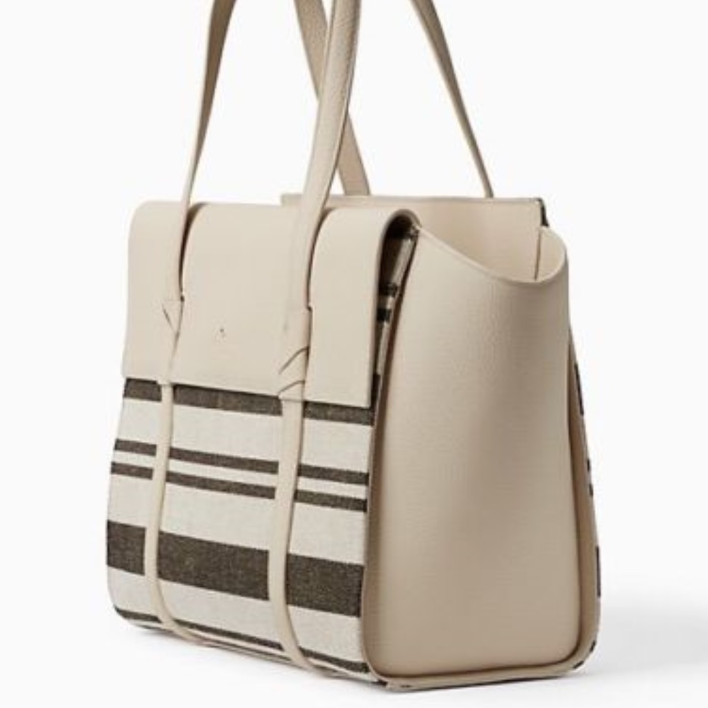 Kate Spade Daniels Drive Fabric Abigail Handbag - Picture 4 of 6